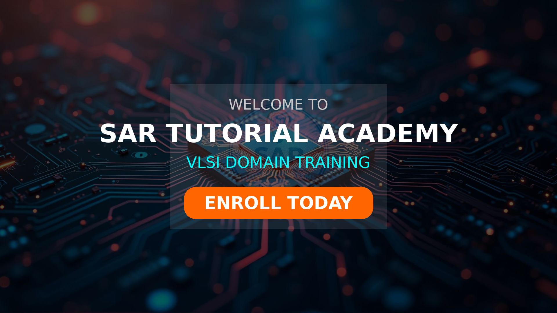 SAR Tutorial Academy | EAPCET, POLYCET & VLSI DFT Coaching in Hyderabad